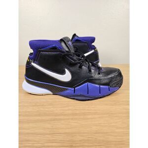 Nike Zoom Kobe 1 Protro Black Out Purple Reign Men’s Size 8 Women’s Size 9.5